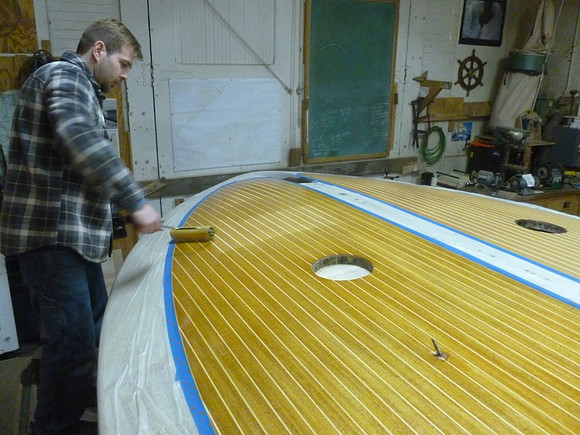Sealing light-stained decks