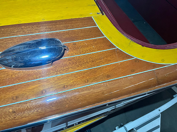 Starboard aft deck