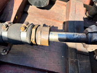 Worn shaft indents