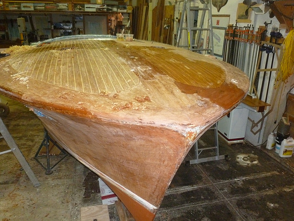 Stripping old finish