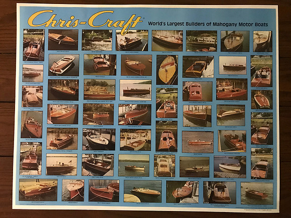 Real Runabouts Poster - Chris-Craft