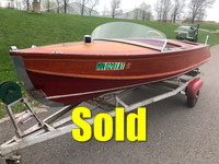 1953 Larson - 14' - Deluxe Speed Runabout