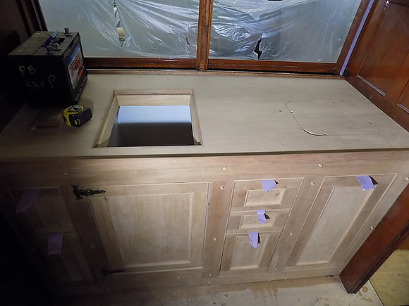 galley nearing completion