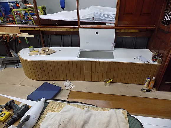 forward cockpit bench seat build out
