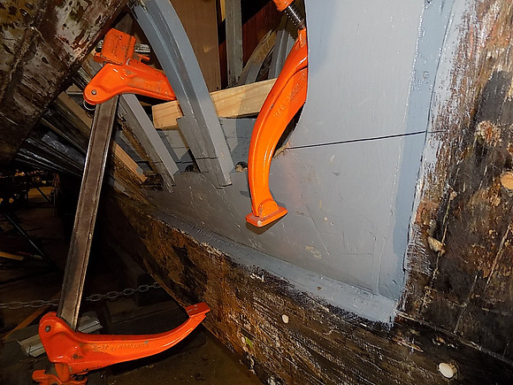 putting the aft end back together