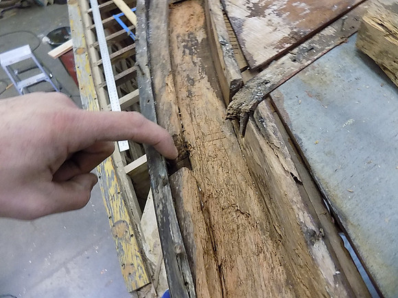 November 2018, there was bad everywhere, but the boat is 125 years old!