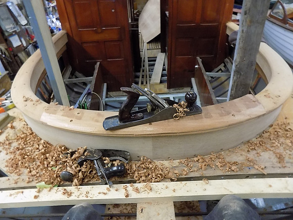 May 2019, shaping the new cabin base