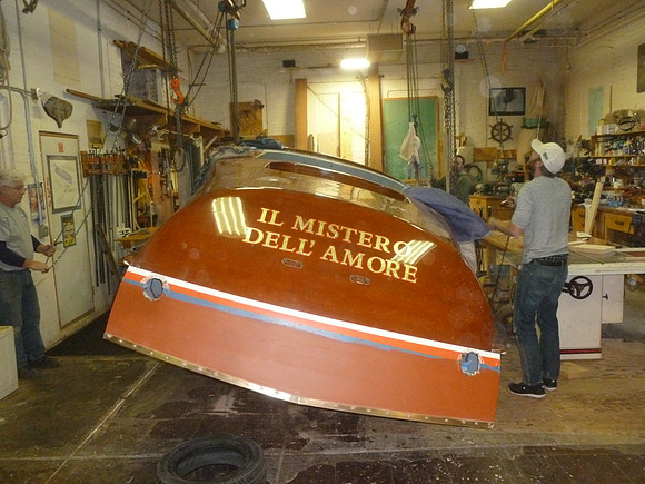 Bottom completed, coming back upright
