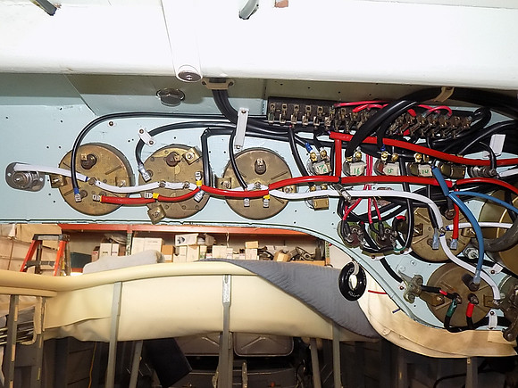 Complete new wiring to Riva standards