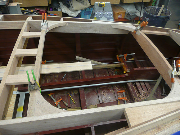 Aft cockpit framing