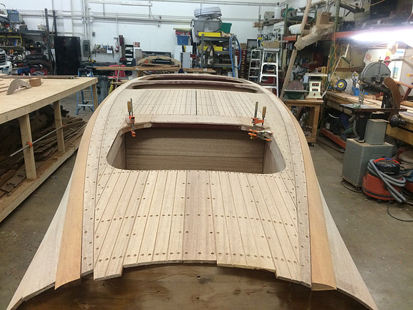 Decks in place