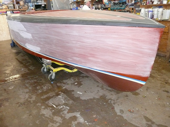 Sanded between coats